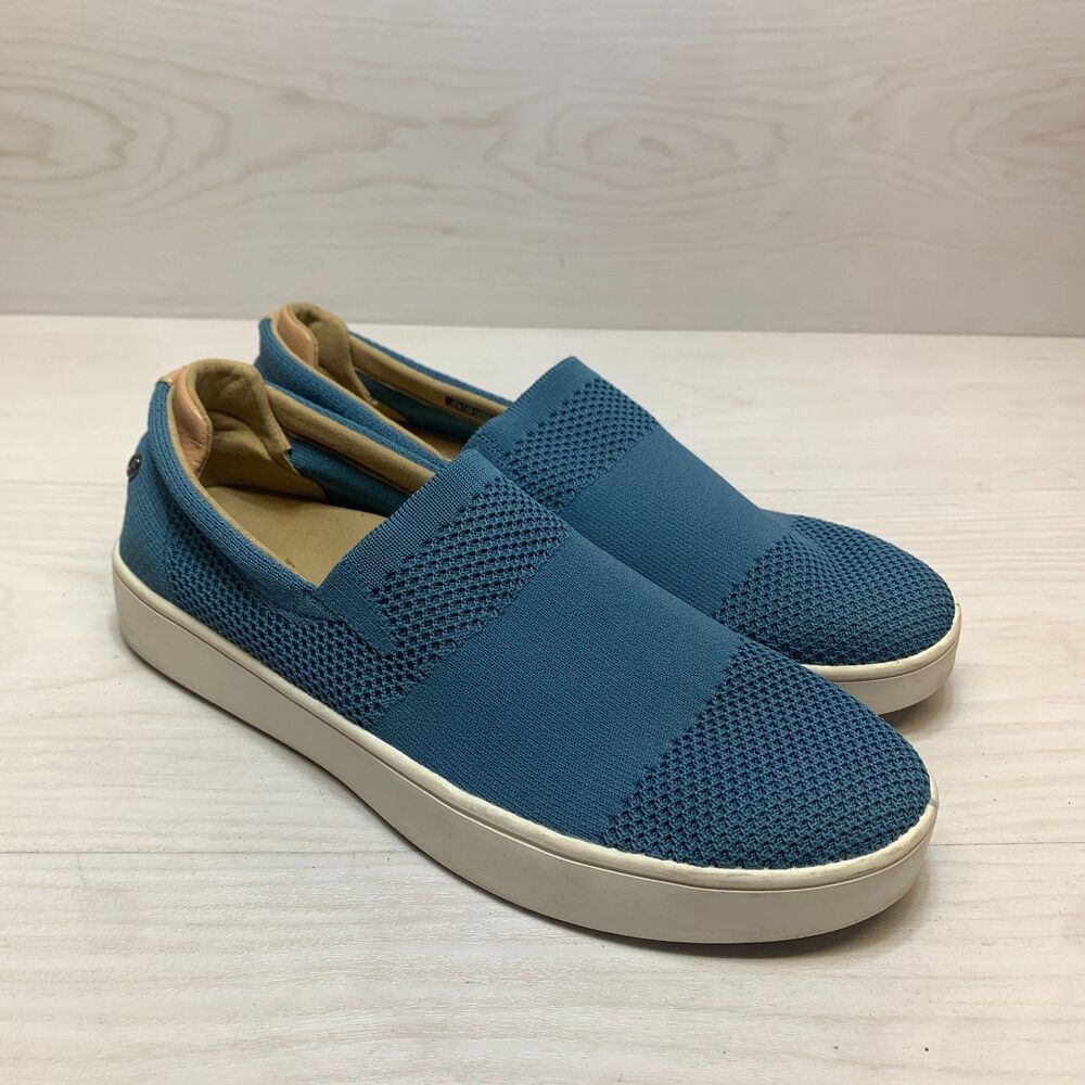 Spenco Bahama Slip-On Casual Shoes Women's Size 11B Blue Mesh Orthopedic Sole